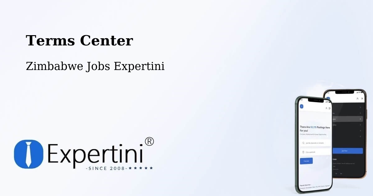 Terms of Service – Binga - Zimbabwe Jobs Expertini
